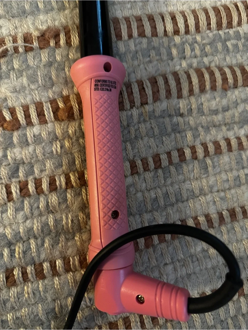 Le Angelique Ceramic Clipless Curling Iron